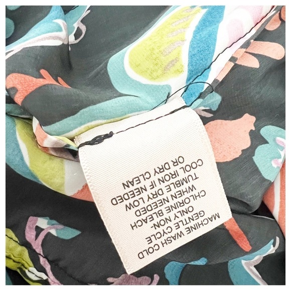 Philosophy Colorful Button Down Shirt Dress, Size Small - Picture 9 of 9